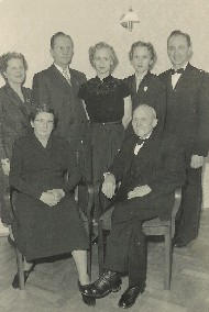 Min mors familie år ca. 1954