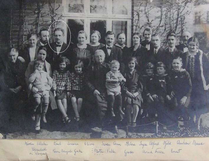 En stor del af familien Hansen, Blomhøj, Jonshøj, Rotvel.