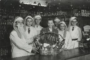 Jul i kbmandsbutikken r 1950